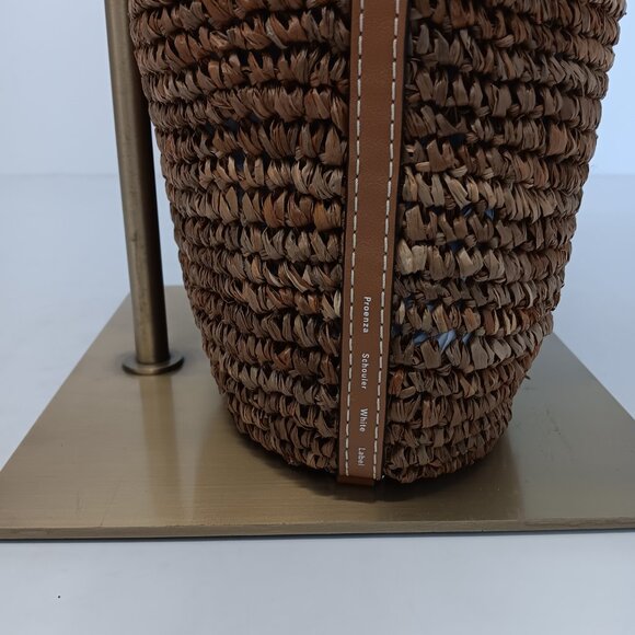 Proenza Schouler White Label Raffia Spring Bucket Bag - Honey - Picture 6 of 16